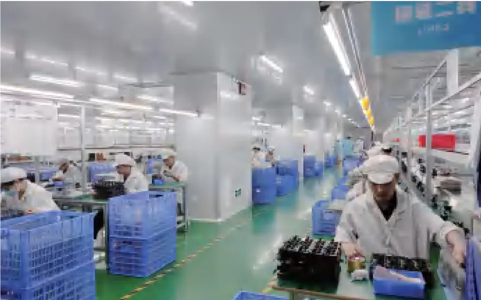 Laini ya kuunganisha kamera katika kiwanda chetu Shenzhen